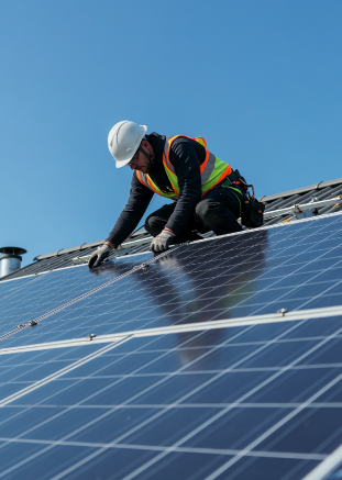 Instalador de paneles solares